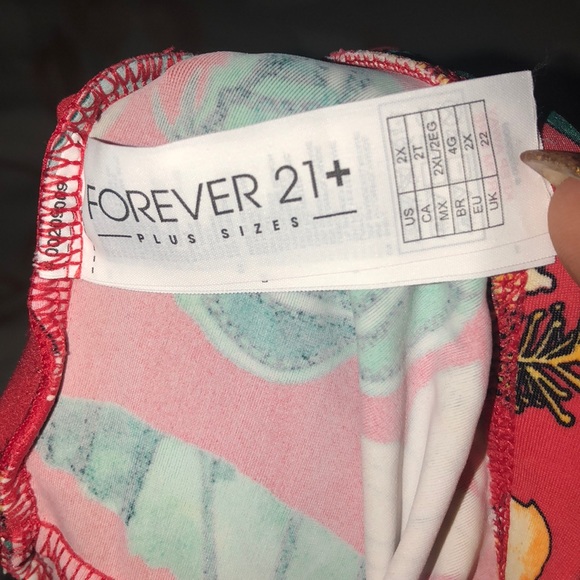 Forever 21 Peplum Swimsuit - Picture 3 of 5